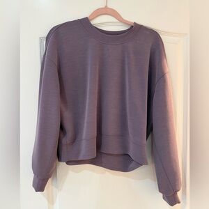 lululemon athletica Lavender Softstreme crew neck